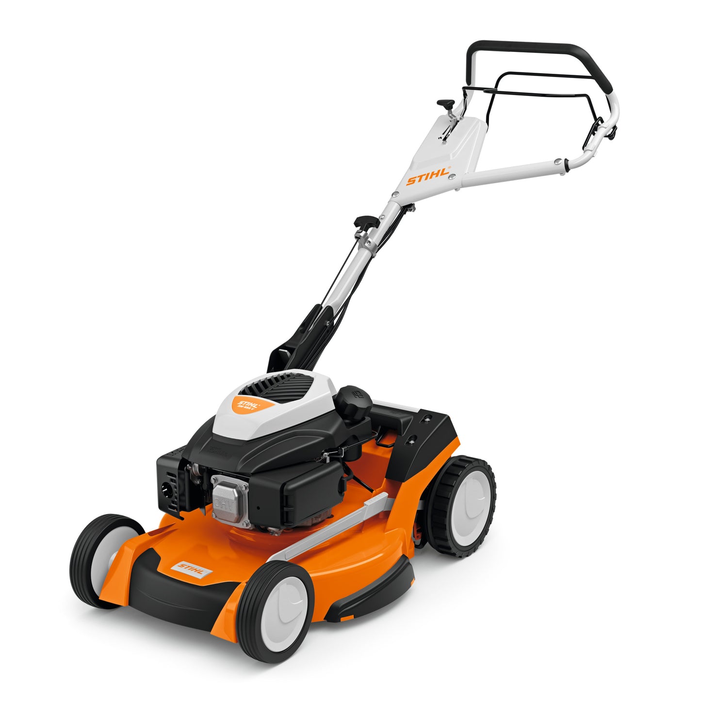 Dettaglio del sistema di taglio del tosaerba STIHL RM 655 V