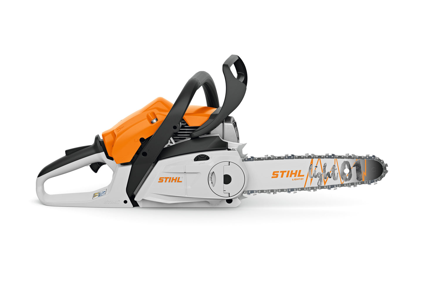 Vista laterale della motosega STIHL MS 172 C-BE
