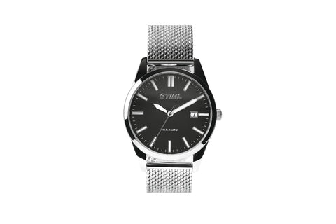 Orologio da polso Stihl Classico in Acciaio Inox con cassa di 40 mm e quadrante nero
