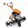 Vista laterale della Motozappa STIHL MH 700 in ambiente esterno