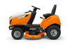 Vista posteriore del trattorino da giardino STIHL RT 4112 SZ