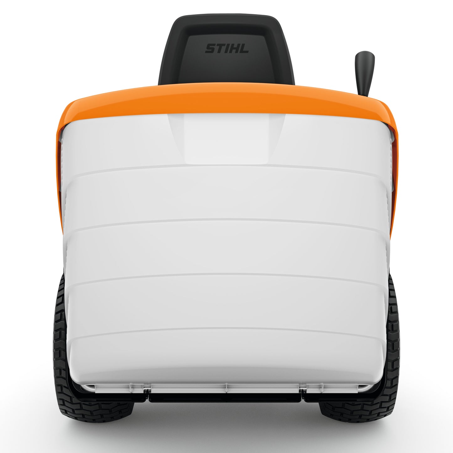 Dettaglio leva altezza di taglio trattorino Stihl