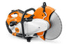 Troncatrice Stihl TS 440 vista laterale