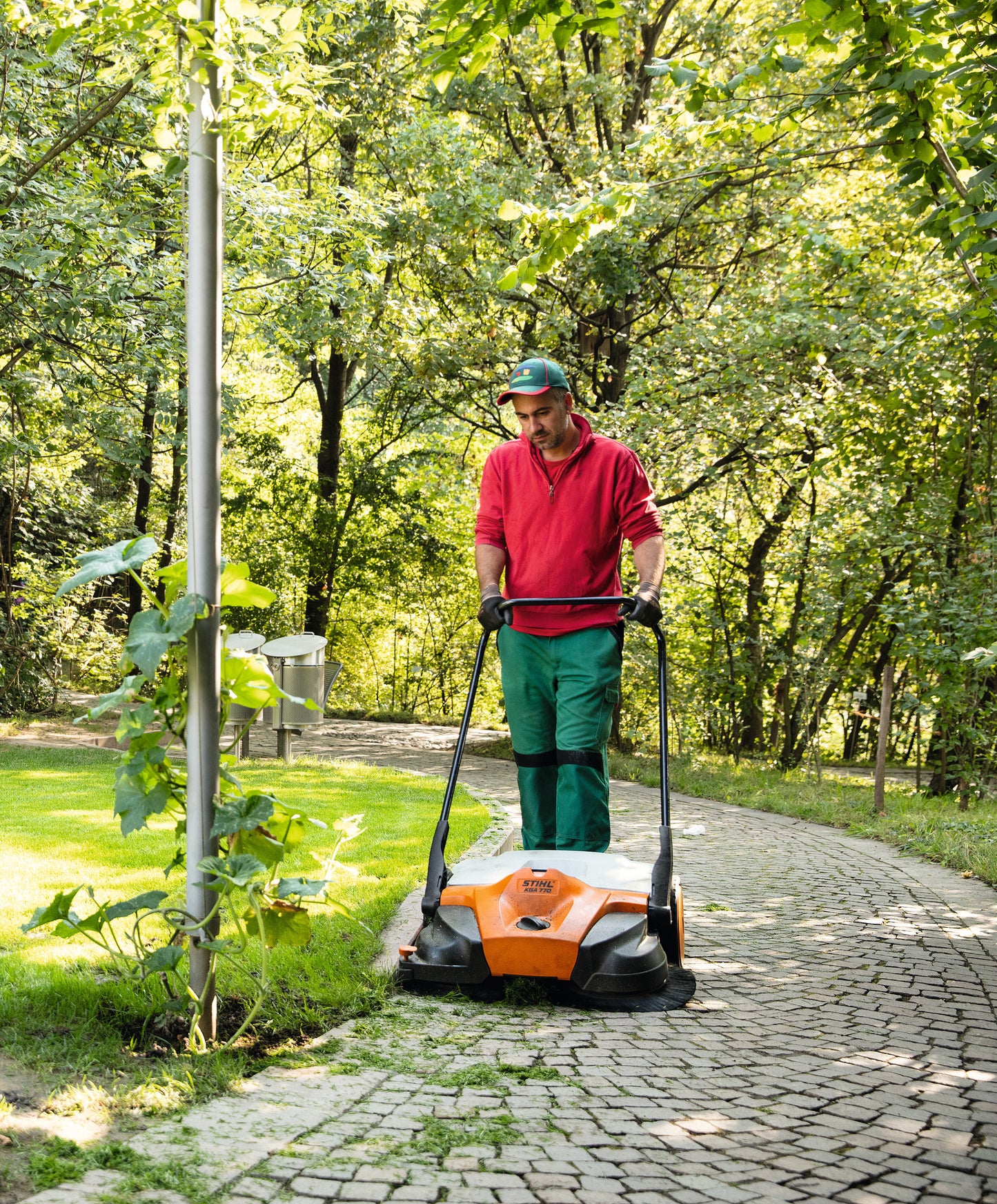 Setole in nylon della spazzatrice STIHL KGA 770