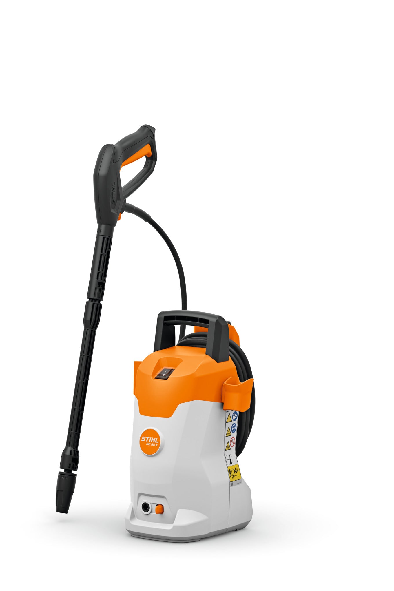 Visuale laterale dell'idropulitrice Stihl RE 80 X