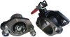 Codolo Attacco Rapido per Motofalciatrici BCS, venduto da Ceruti Center. Ricambio originale di alta qualità, composto da due pezzi metallici con bulloni e una leva rossa. Ideale per la manutenzione e riparazione di motocoltivatori.