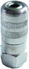 Connettore rapido in acciaio inox per compressori d'aria, accessori pneumatici, raccordo femmina, alta pressione, resistente alla corrosione, facile da installare, ideale per applicazioni industriali e fai-da-te.
