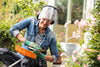 Dettaglio dell'impugnatura ergonomica del decespugliatore STIHL FS 56 R