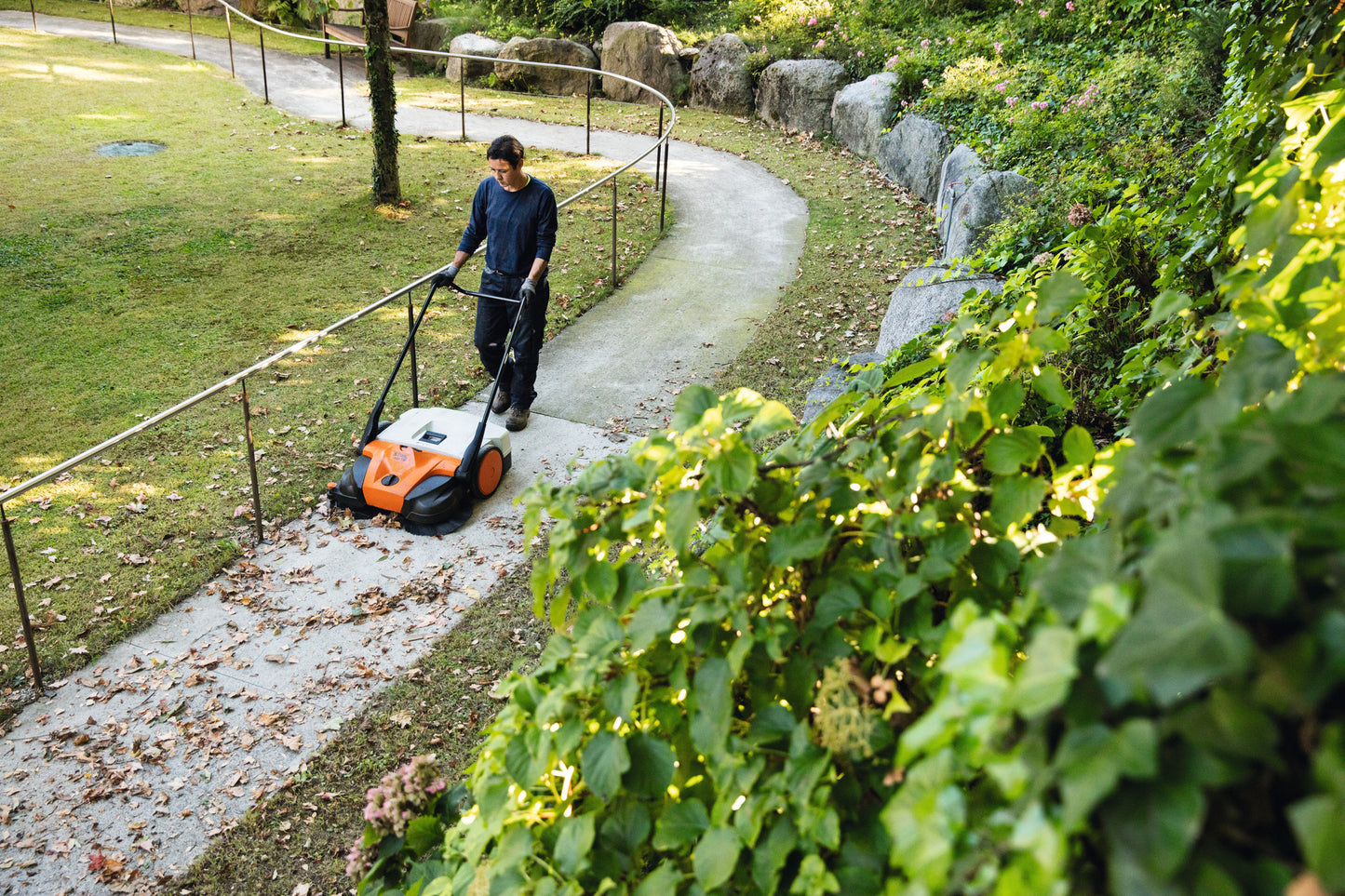 Gruppo di controllo della spazzatrice a batteria STIHL KGA 770