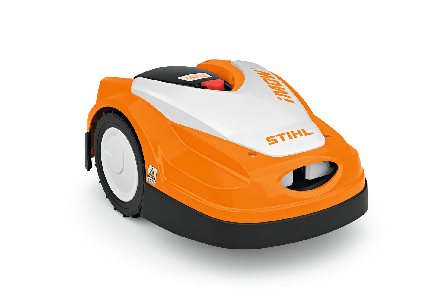 Vista frontale del robot tosaerba Stihl RMI 422 PC