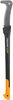 Coltello da giardinaggio Fiskars XA23 con lama curva e manico ergonomico nero e arancione. Ideale per tagliare rami e cespugli, strumento versatile per il giardino. Alta qualità e design innovativo per una maggiore efficienza e comfort.