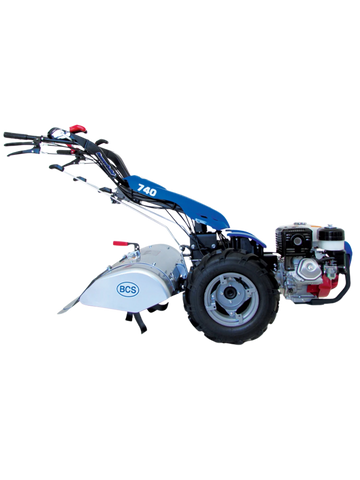 Motocoltivatore BCS PowerSafe 740 con ruote e attrezzo anteriore