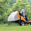 Trattorino STIHL RT 4082 con accessorio per la neve montato