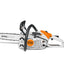 Dettaglio della motosega Stihl MS 194 C-E con catena
