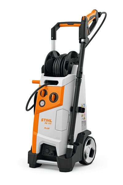 Vista frontale dell'idropulitrice Stihl RE 170 PLUS