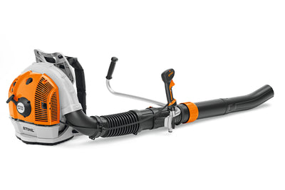 Vista laterale del soffiatore spalleggiato STIHL BR 700
