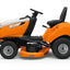 Vista posteriore del trattorino da giardino STIHL RT 4112 SZ