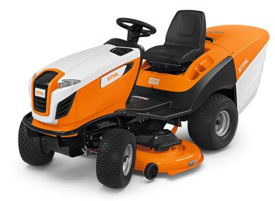 Particolare del sistema di controllo del trattorino STIHL RT 6127 ZL.