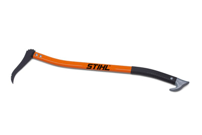 Vista laterale di uno Zappino in Alluminio Stihl con manico in materiale sintetico