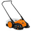 Vista frontale della spazzatrice a batteria STIHL KGA 770 con sistema MultiClean