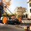 STIHL KGA 770 in posizione di stoccaggio salvaspazio