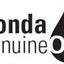 Honda Genuine Oil logo con testo nero su sfondo bianco e goccia di olio nera, ricambi originali Honda, lubrificante motore, olio motore Honda, manutenzione auto, prodotti originali Honda, qualità garantita, prestazioni motore ottimali.