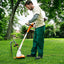 Rifinitore Elettrico Stihl FSE 31 in uso su un prato verde