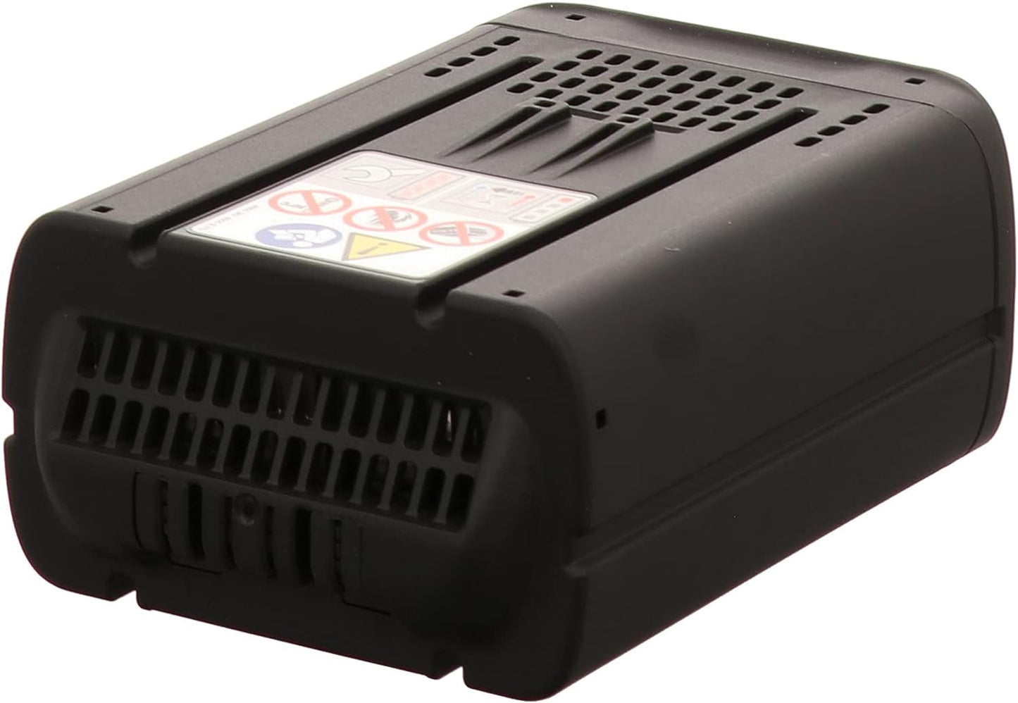 Batteria ricaricabile originale per utensili elettrici, modello AP 200 36V 4.0Ah, colore nero, vista laterale. Adatta per trapani, avvitatori e seghe a batteria. Tecnologia agli ioni di litio per una lunga durata e prestazioni ottimali.