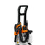 Immagine che mostra gli accessori conservati sull'idropulitrice Stihl RE 80.