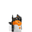 Dettaglio del sistema di attacco rapido su Stihl RE 80 X