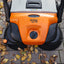 Visuale della struttura ergonomica della maniglia della Stihl KG 770