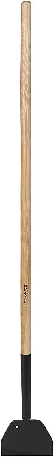 Rompighiaccio in acciaio al boro Fiskars con manico in legno, lunghezza 147,5 cm, larghezza 17,5 cm